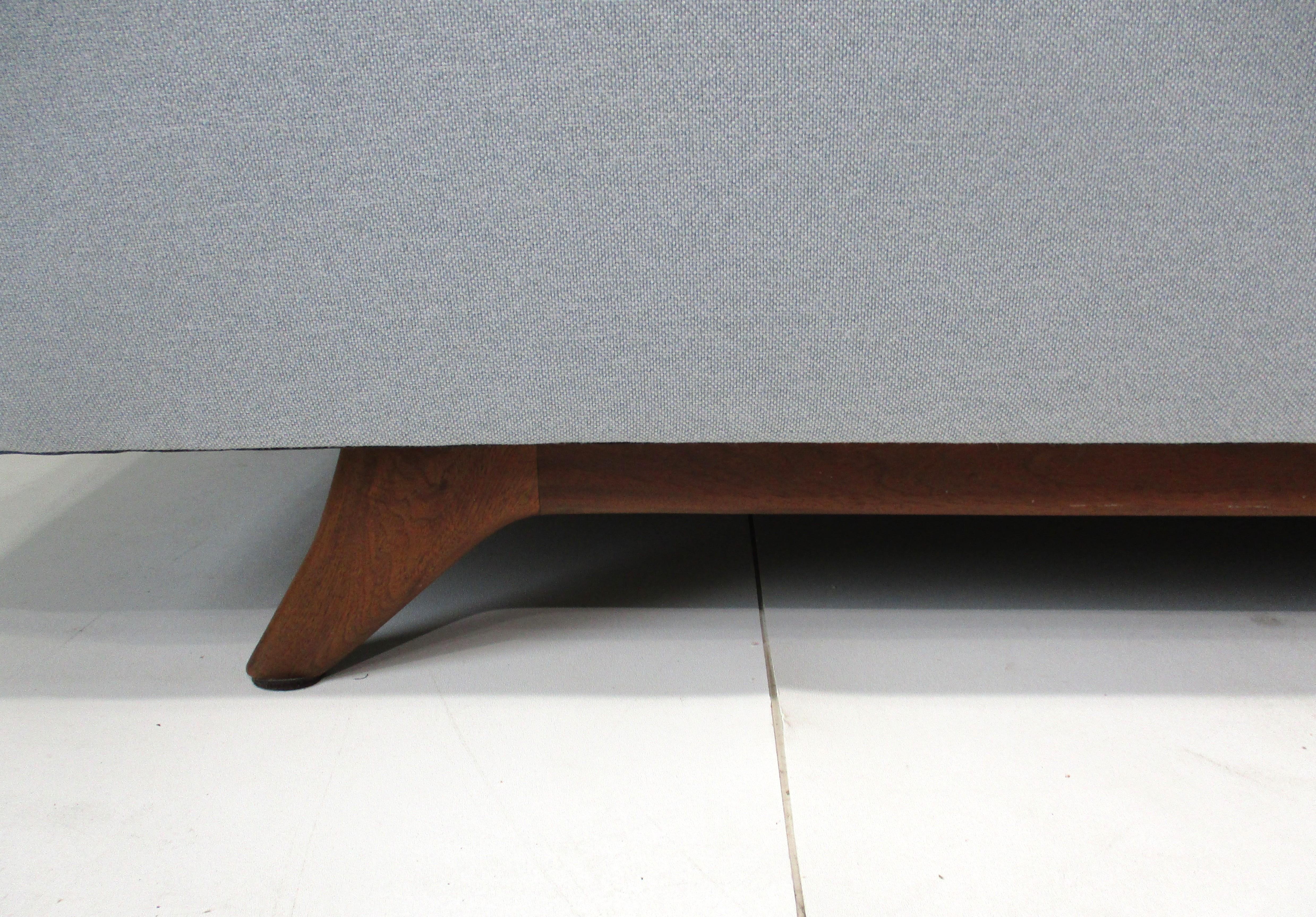 Mid Century Gondola Sofa in the style of Vladimir Kagan / Otmar Danish 1
