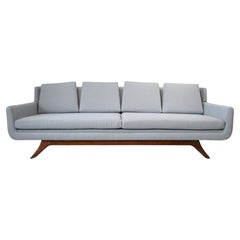 Mid Century Gondola Sofa in the style of Vladimir Kagan / Otmar Danish