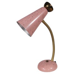 Vintage Mid Century Gooseneck Desk Lamp c. 1950's