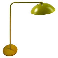 Retro Mid Century Gooseneck Floor Lamp Attributed to Lightolier
