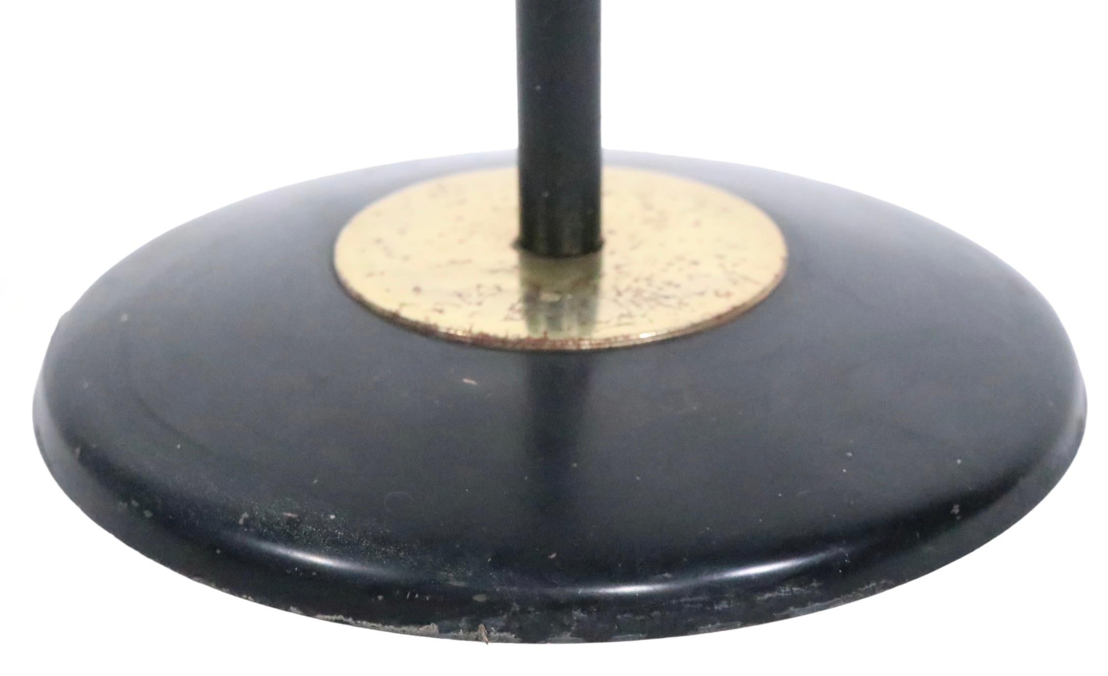 Mid Century  Gooseneck Floor Lamp by Thurston for Lightolier c 1950/1960's 5