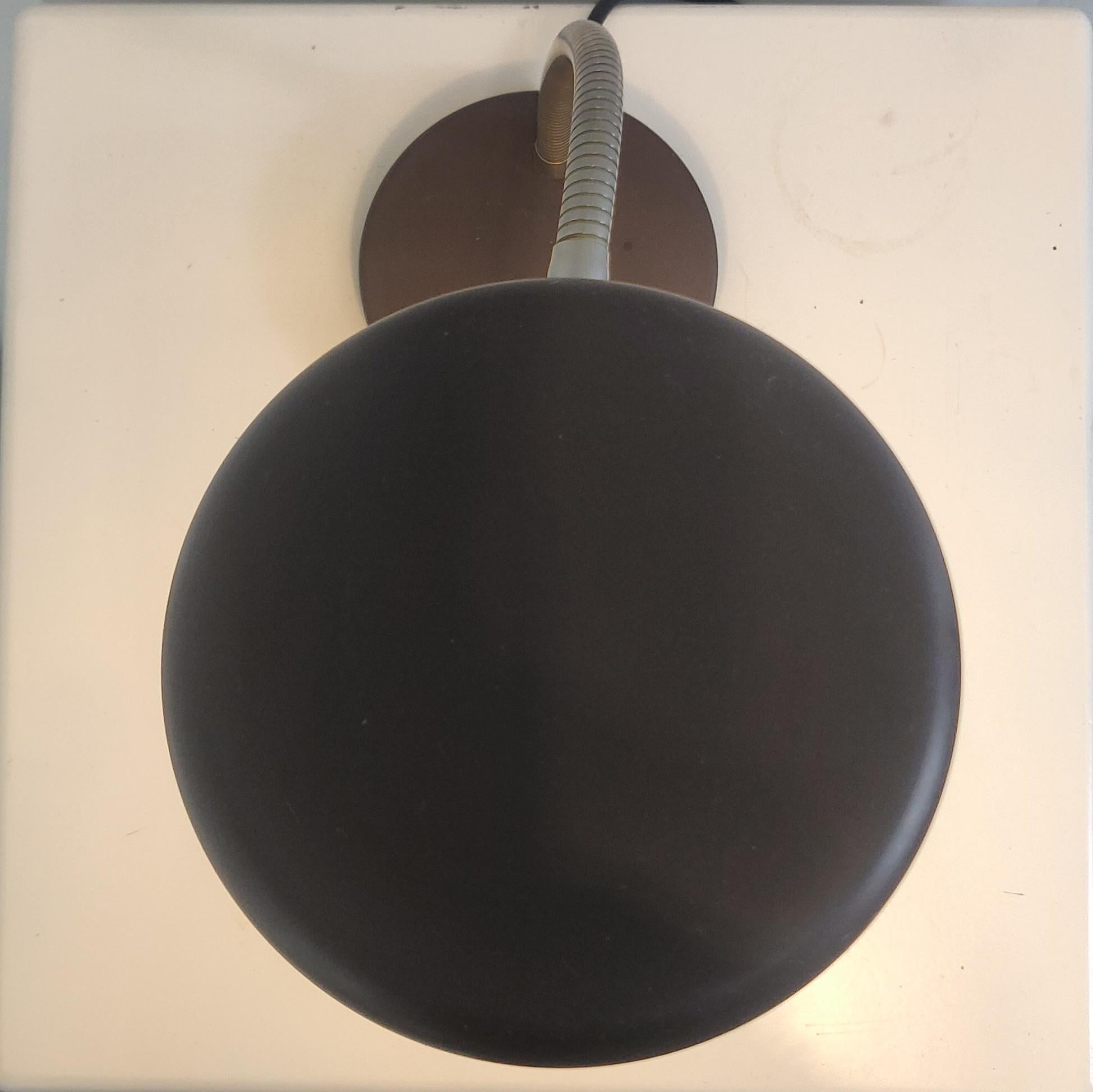Néerlandais Lampe de table à col de cygne du milieu du siècle dernier par Jan Hoogervorst pour Anvia Almelo, années 1960 en vente