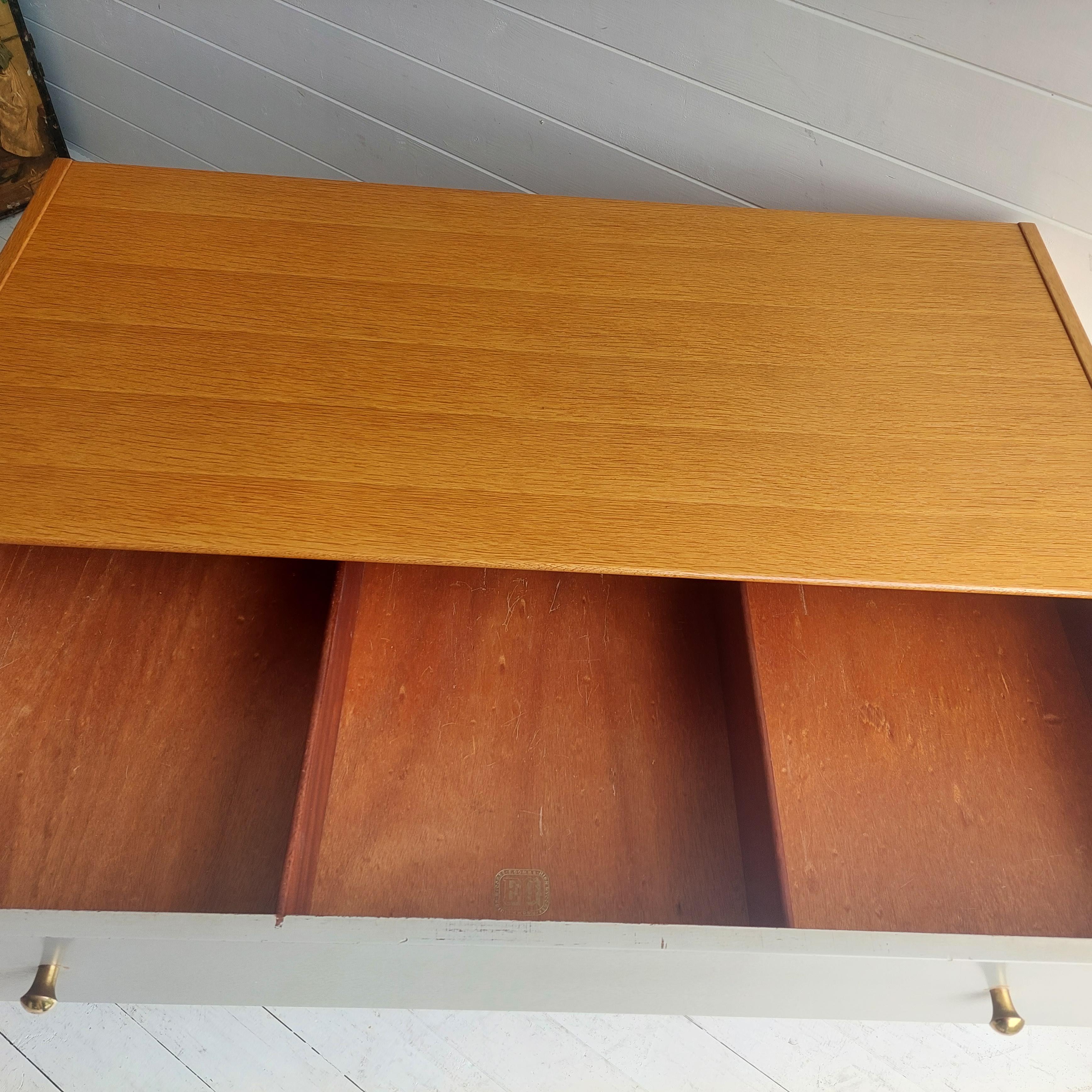 Midcentury Gplan Oak Chest of Drawers E Gomme, 1960s 7