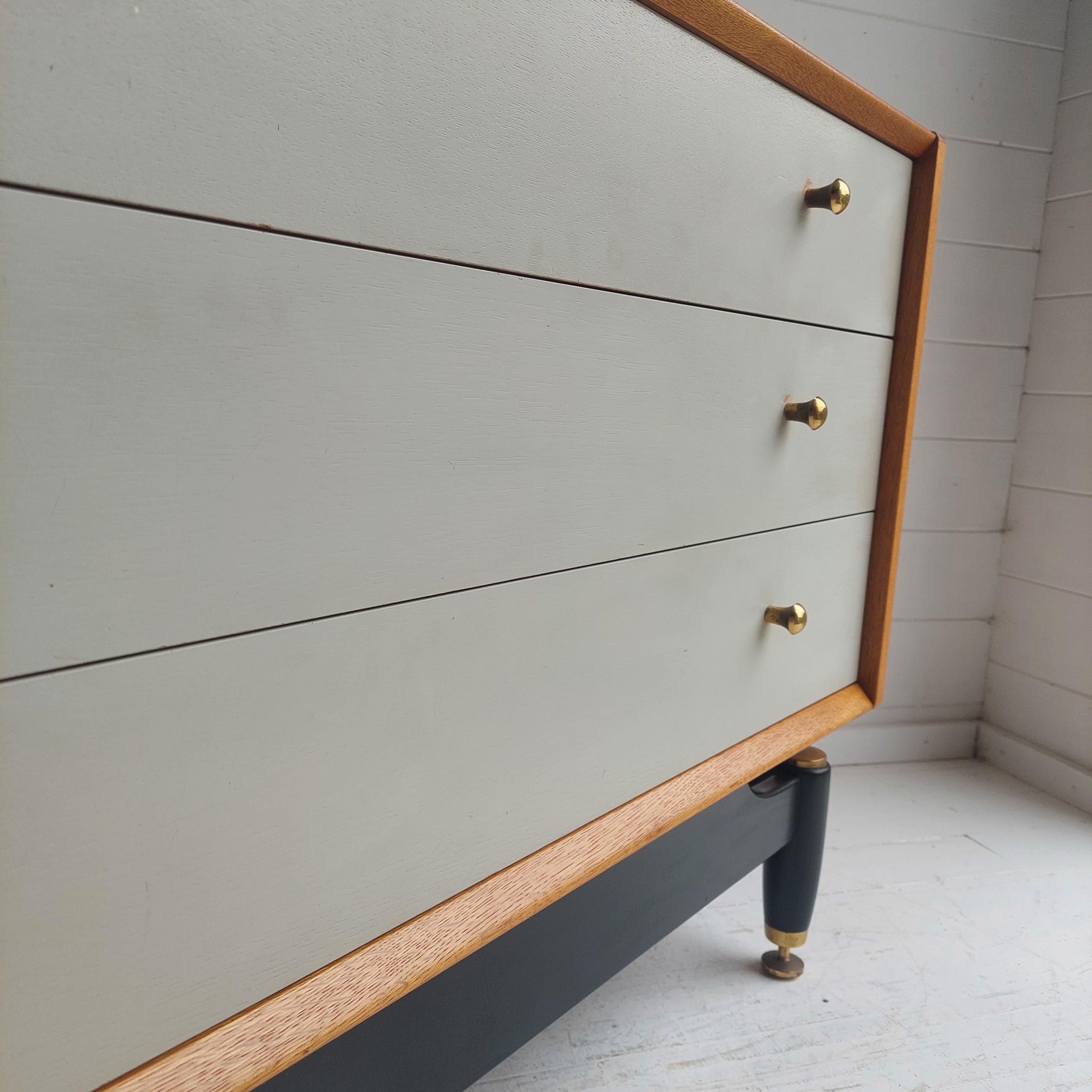 20th Century Midcentury Gplan Oak Chest of Drawers E Gomme, 1960s