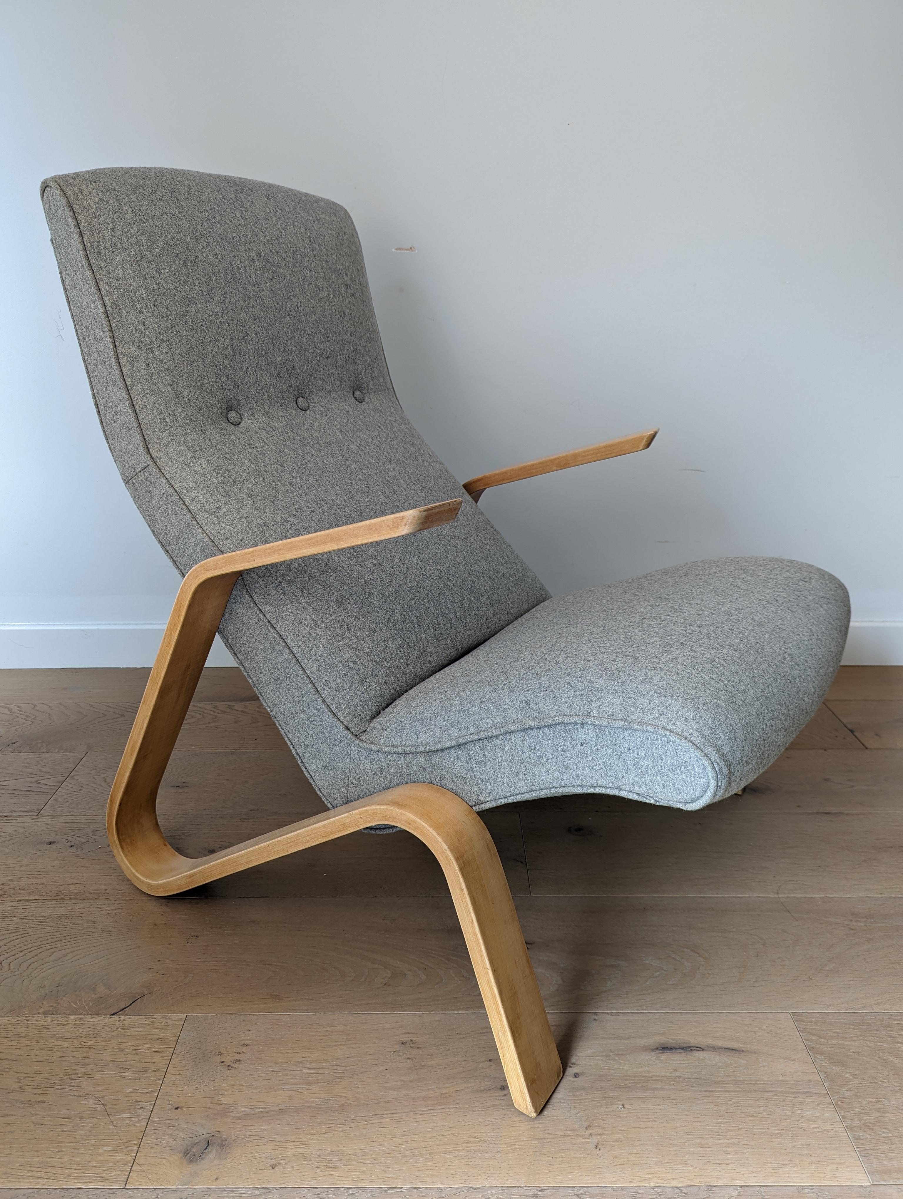 Grasshopper-Stuhl aus der Mitte des Jahrhunderts von Eero Saarinen für Knoll (1950er Jahre) im Angebot 1