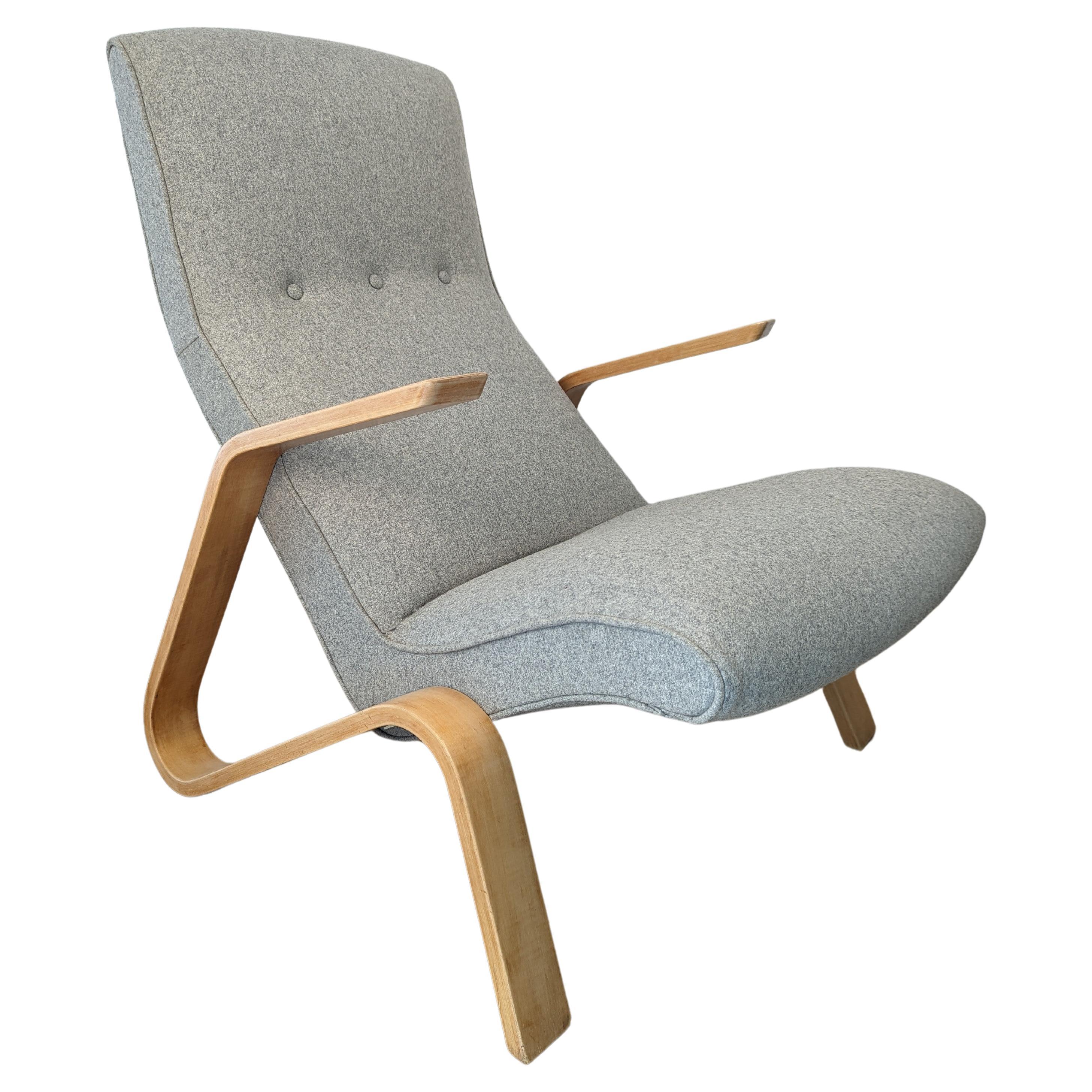 Mid-century Grasshopper chair by Eero Saarinen for Knoll (1950s)