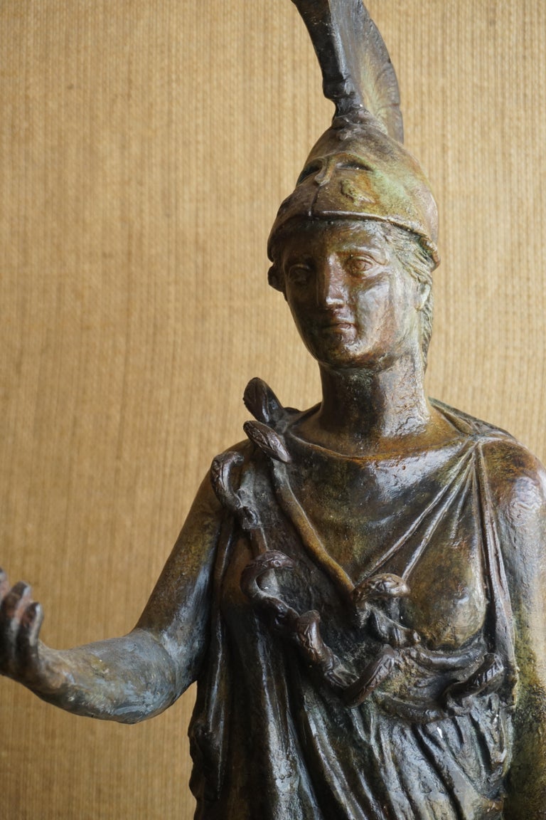 Midcentury Greek Bronze Statue at 1stDibs greek bronze statues for sale