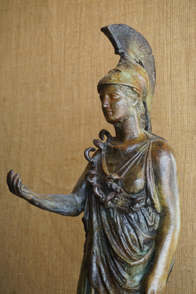 Midcentury Greek Bronze Statue at 1stDibs greek bronze statues for sale