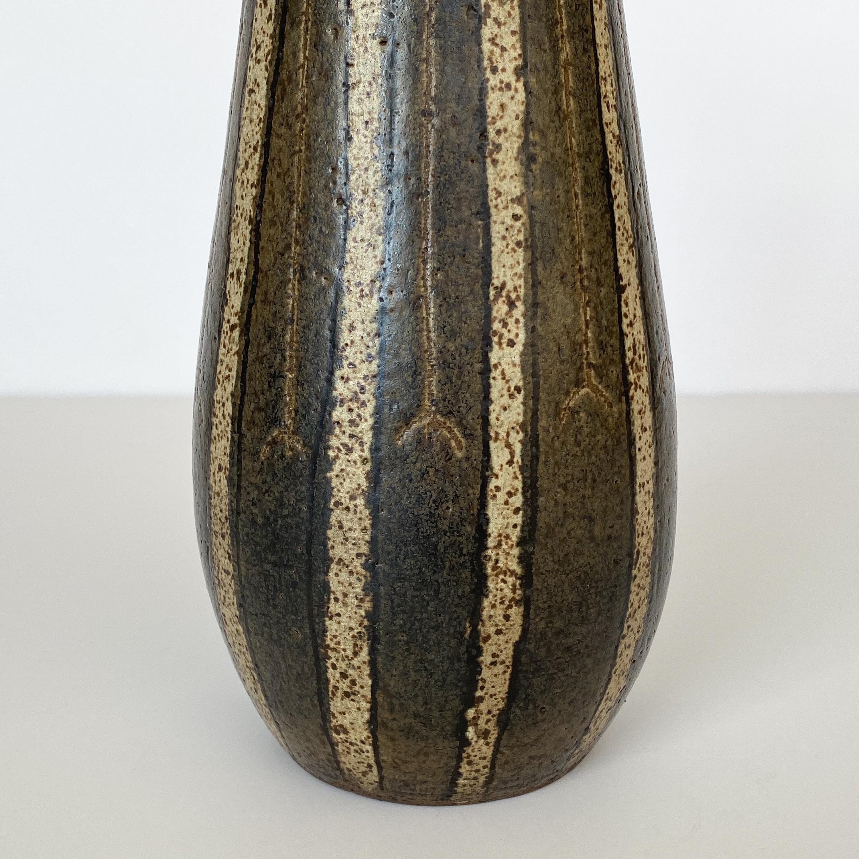 Midcentury Greek Studio Pottery Vase In Good Condition In Chicago, IL