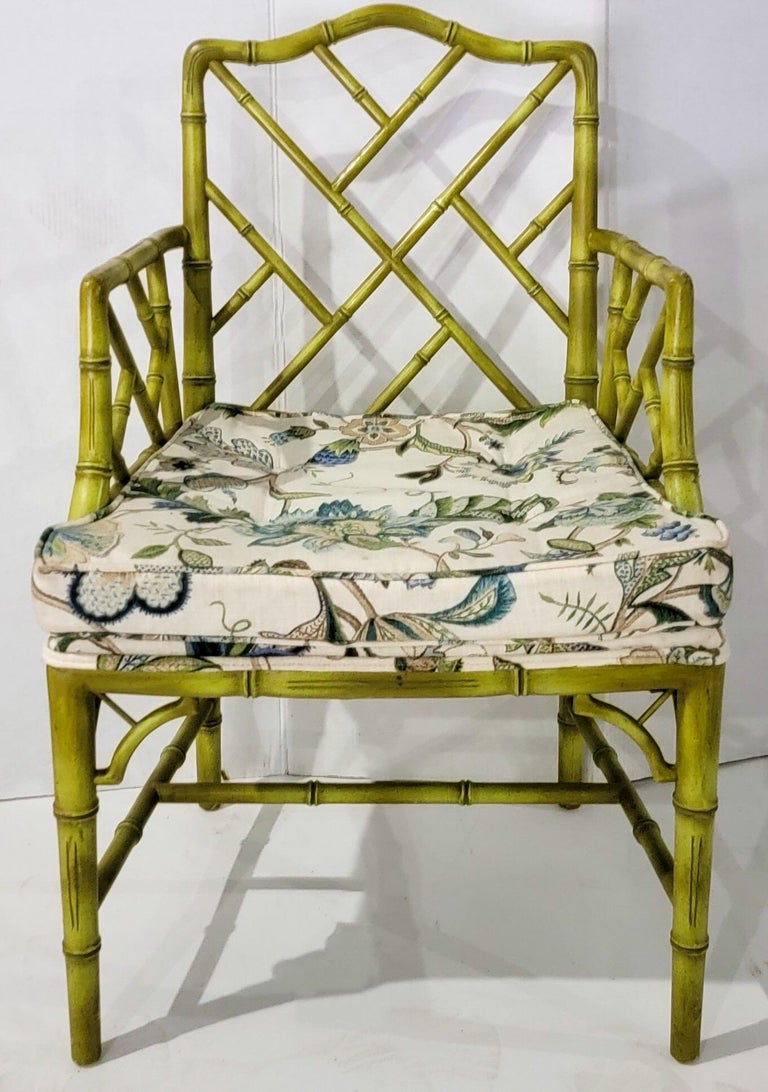 Green chippendale chair sales