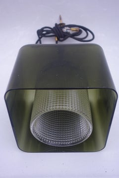 Midcentury Green Glass Ceiling Light by Carl Fagerlund for Orrefors