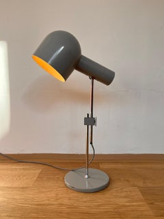 Mid century grey adjustable Table Lamp by NAPAKO, 1970's