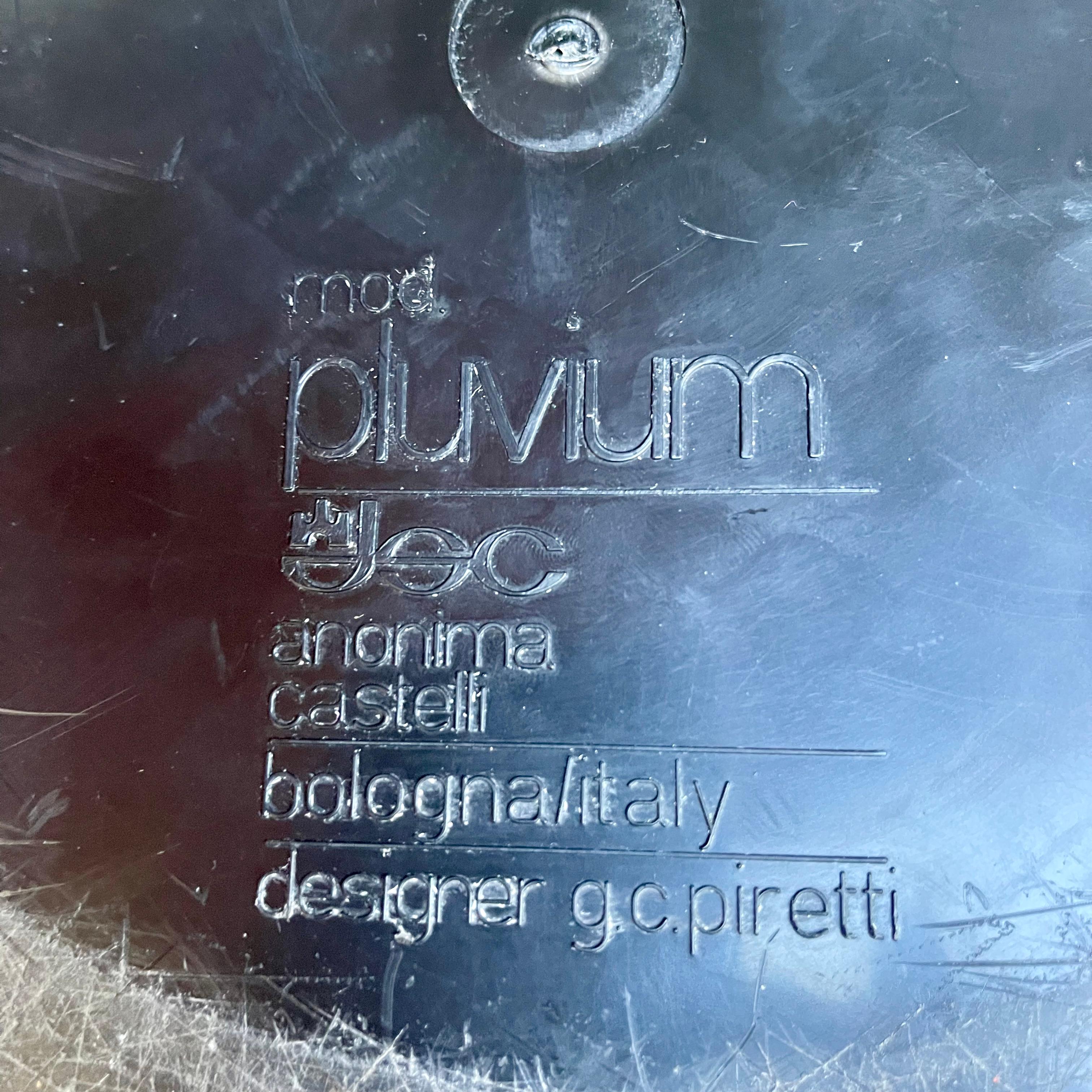 Grauer MidCentury Pluvium Umbrella Stand von Giancarlo Piretti für Anonima Castelli im Angebot 3