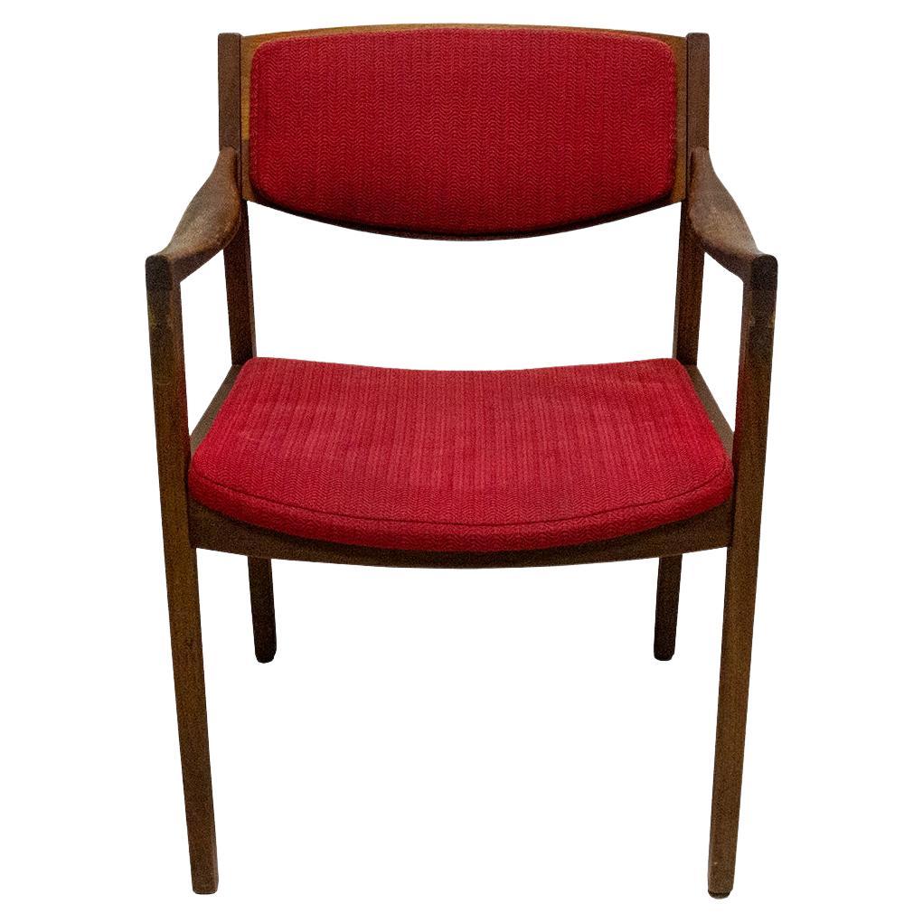Mid-Century Gunlocke Upholstered Chairs