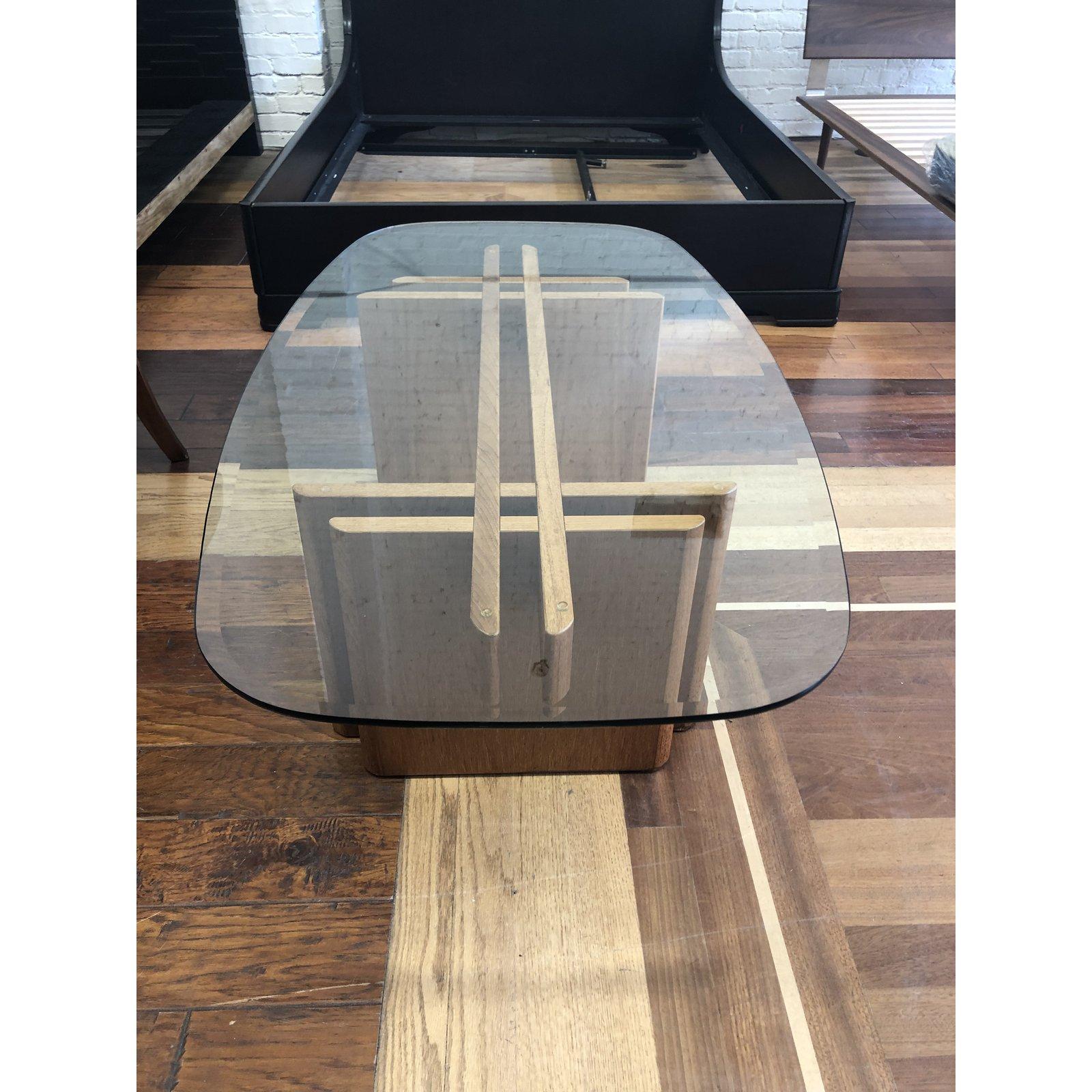 Midcentury Gustav Gaarde Teak Coffee Table In Good Condition For Sale In San Francisco, CA