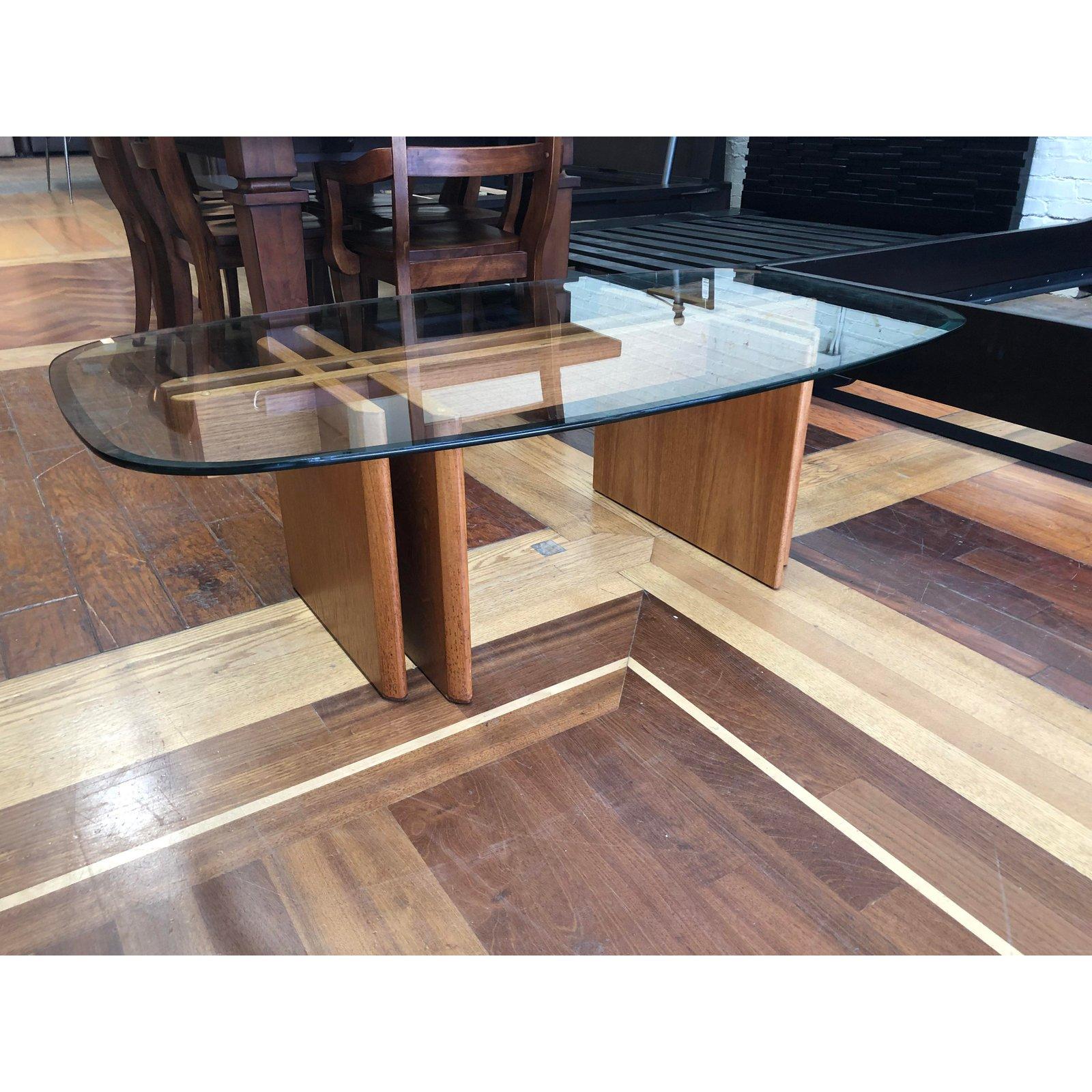 Contemporary Midcentury Gustav Gaarde Teak Coffee Table For Sale