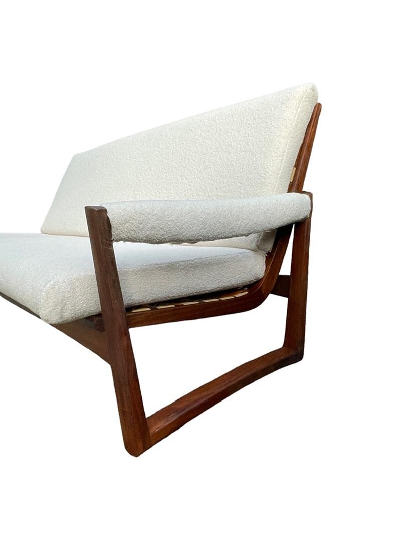 Divano in teak Afromosia in vendita 4