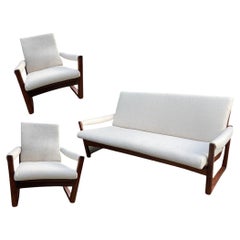 Afromosia Teak Sofa