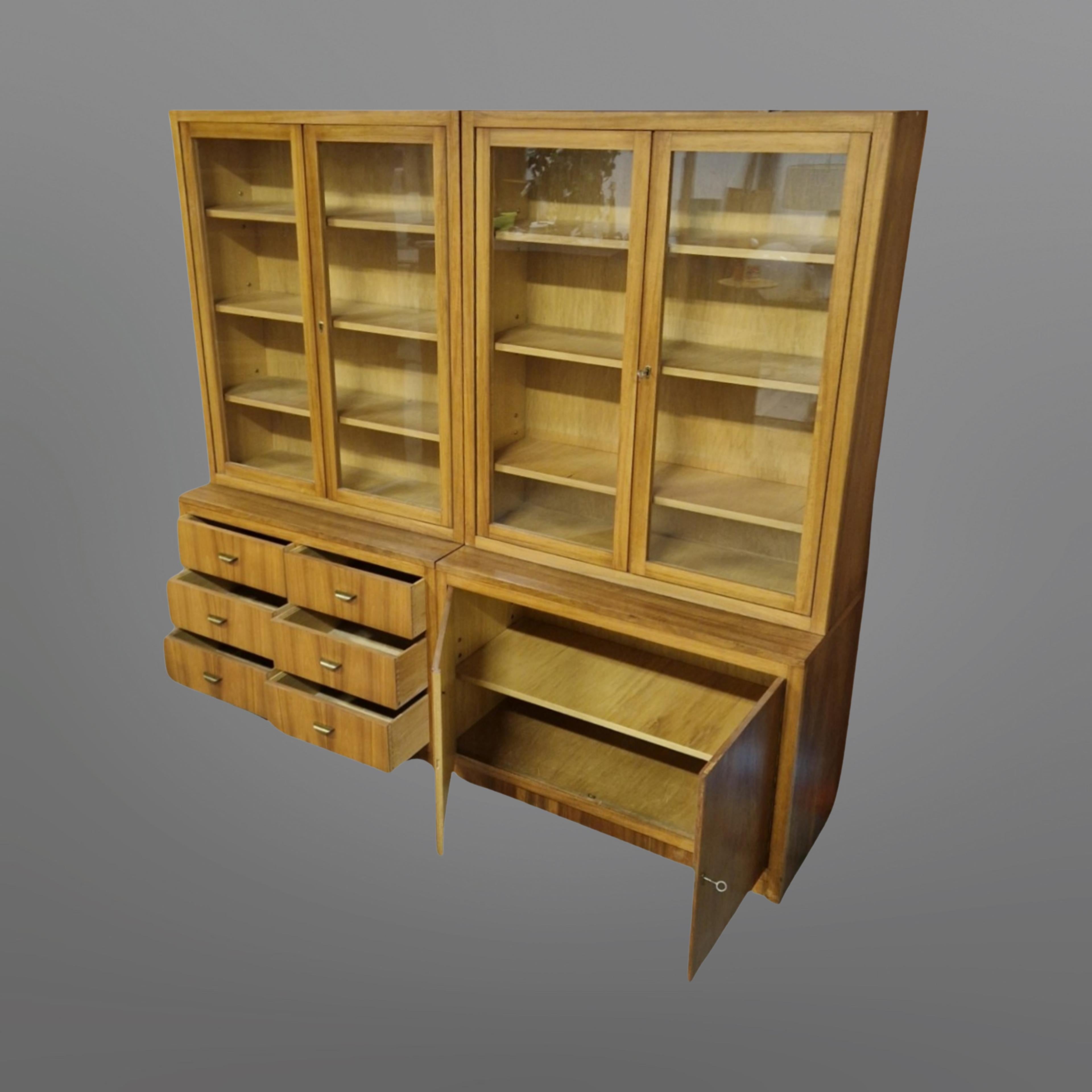 Mid century haberdashery with drawers and doors, Germany 1960s For Sale 2