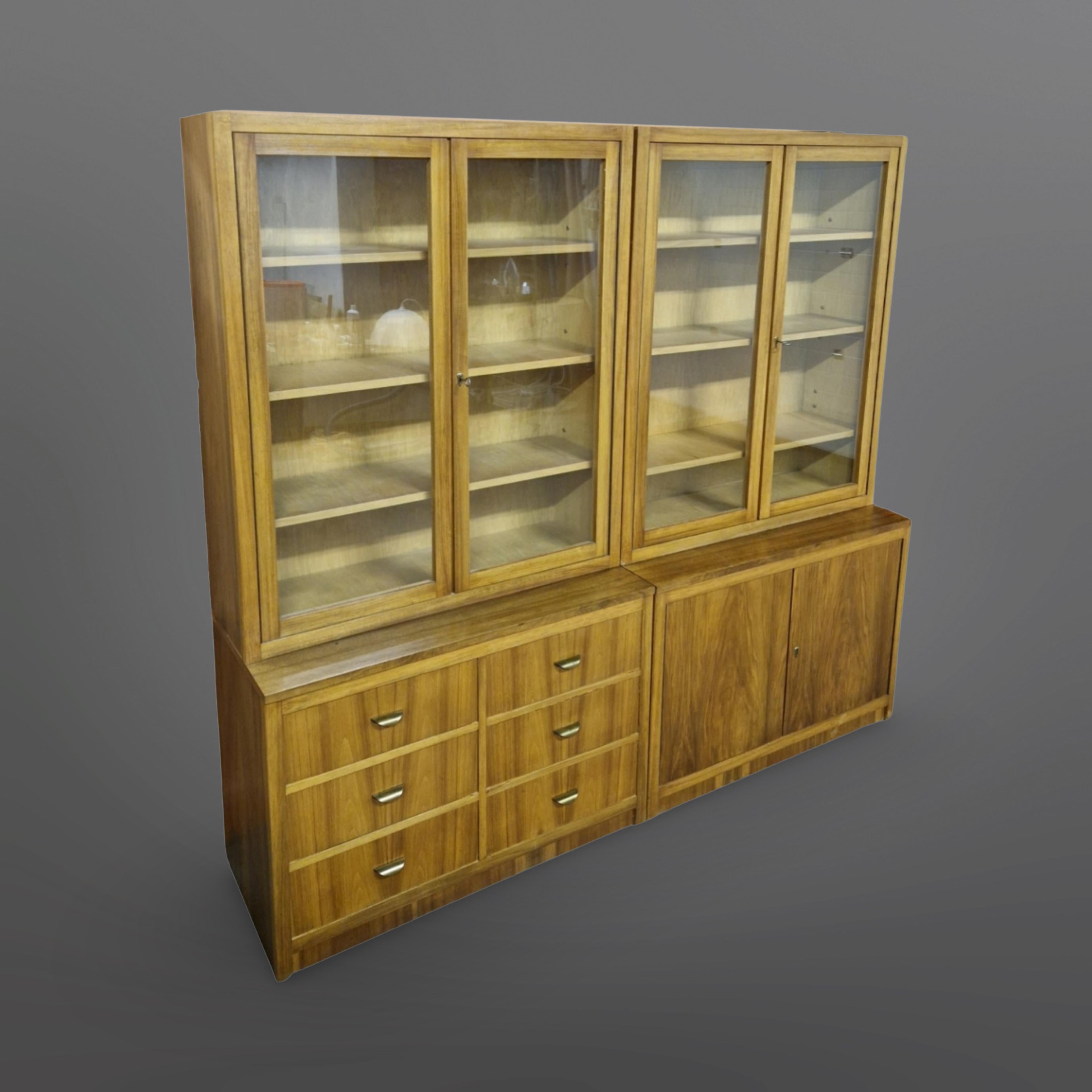 Mid century haberdashery with drawers and doors, Germany 1960s For Sale 3