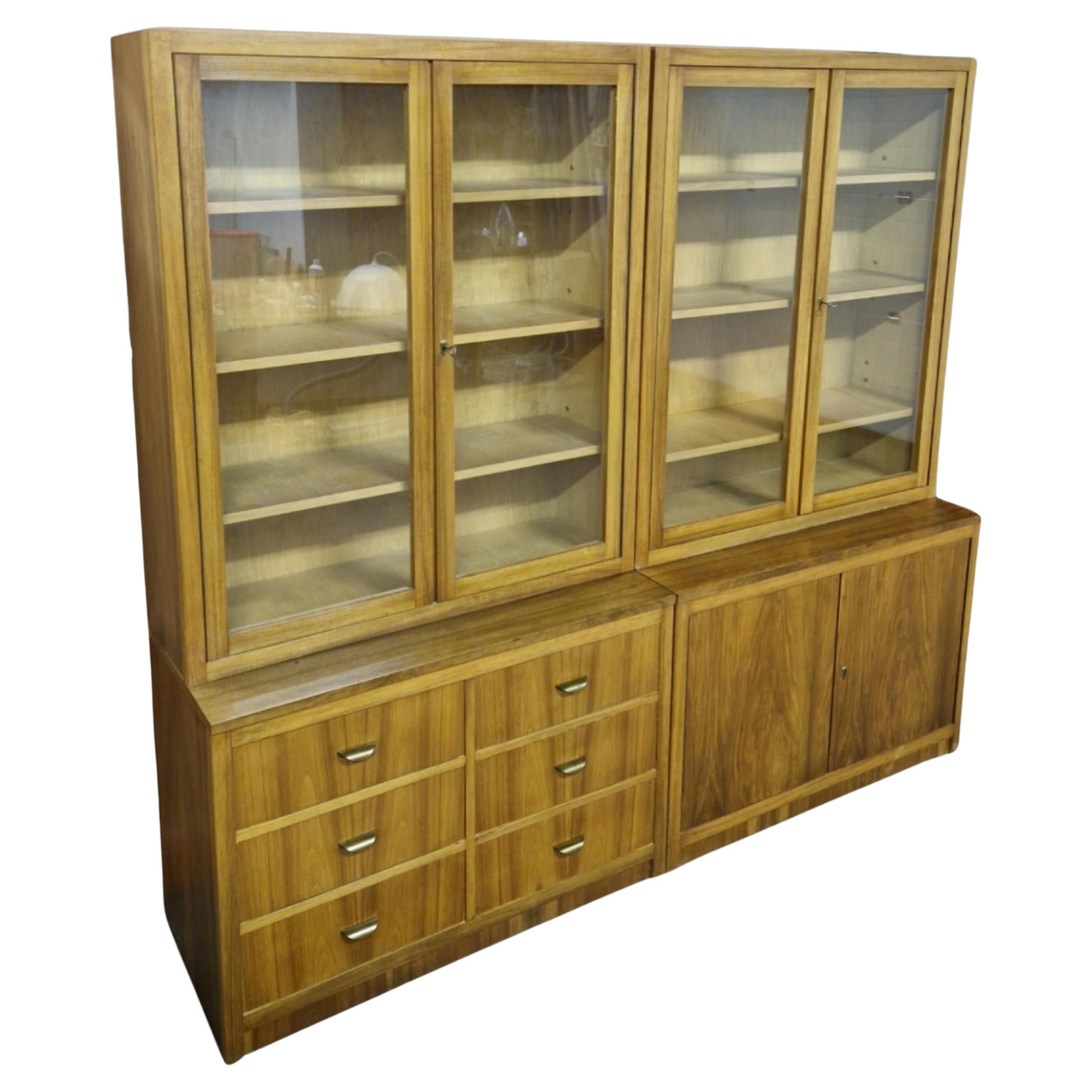 Mid century haberdashery with drawers and doors, Germany 1960s For Sale
