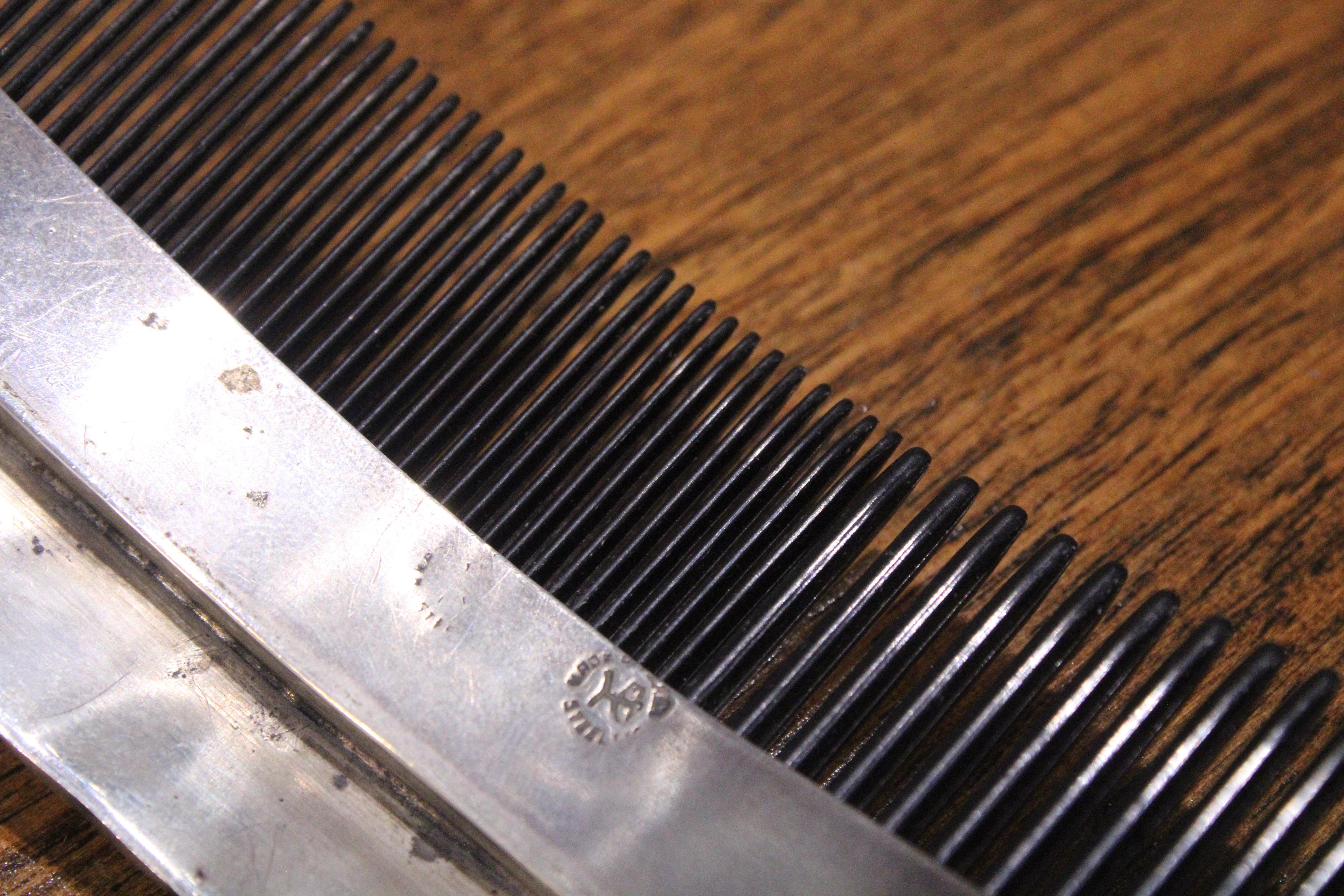 Plastic Mid-Century Hair Comb by Hector Aguilar For Sale