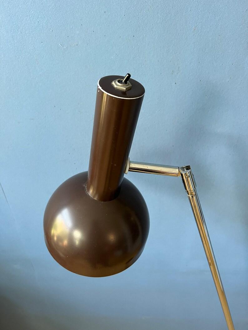 Mid Century Hala Brown Ball Rotating Floor Lamp, 1970s For Sale 2