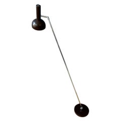Lampadaire rotatif Hala Brown du milieu du siècle dernier, 1970
