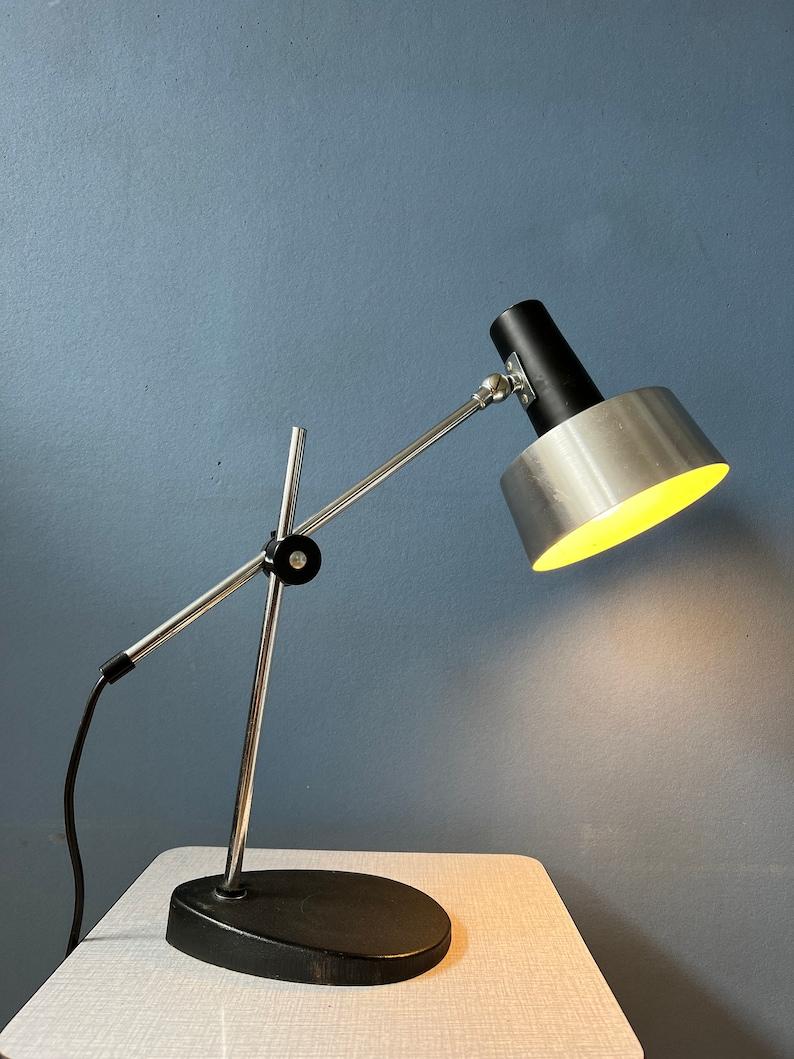 Mid Century Hala Zeist Adjustable Desk Lamp, 1970s In Excellent Condition For Sale In ROTTERDAM, ZH