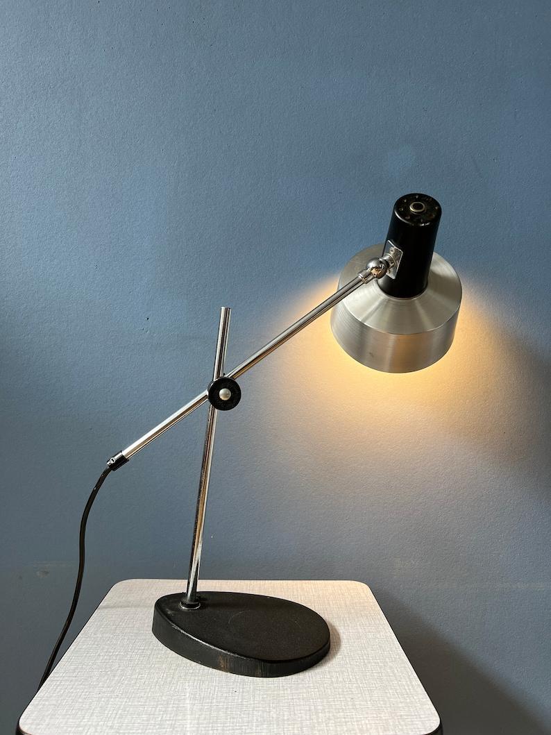 20th Century Mid Century Hala Zeist Adjustable Desk Lamp, 1970s For Sale