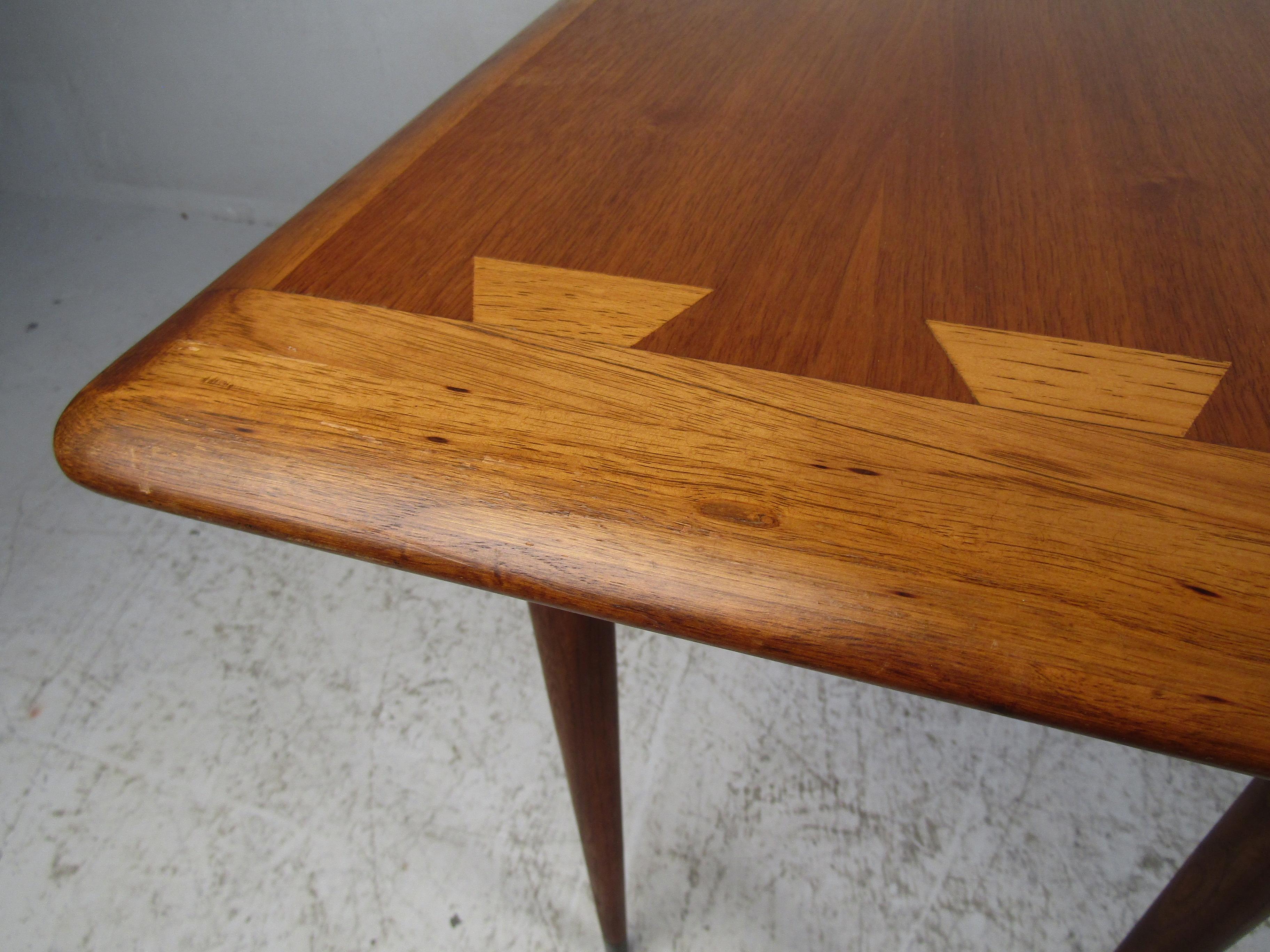 Wood Midcentury Hallway or Console Table by Lane