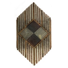 Poliarte Midcentury Hand Chiselled Murano Sconce, Italy