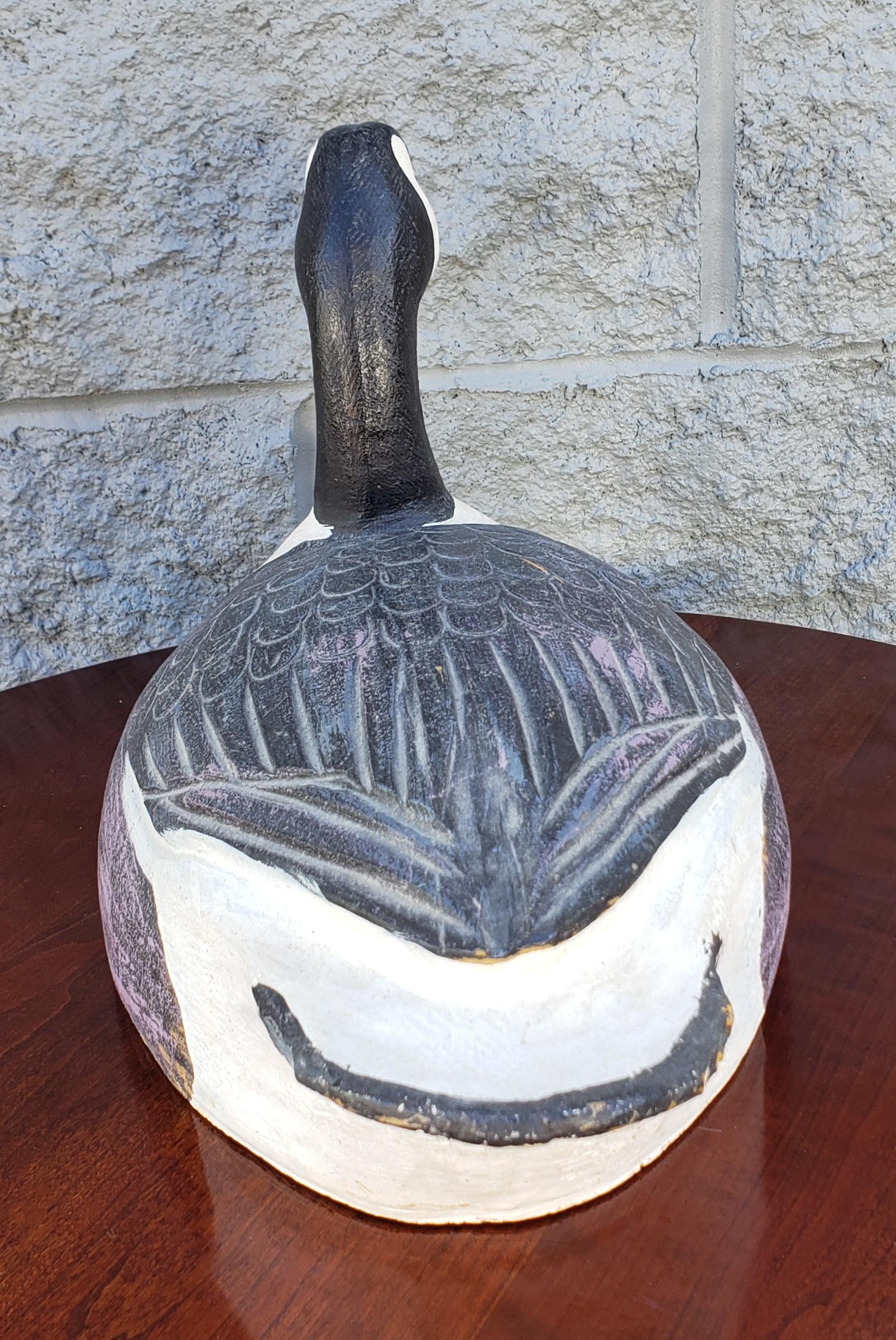 American Classical Mid-Century Hand-Crafted and Hand-Painted  American Duck Decoy For Sale