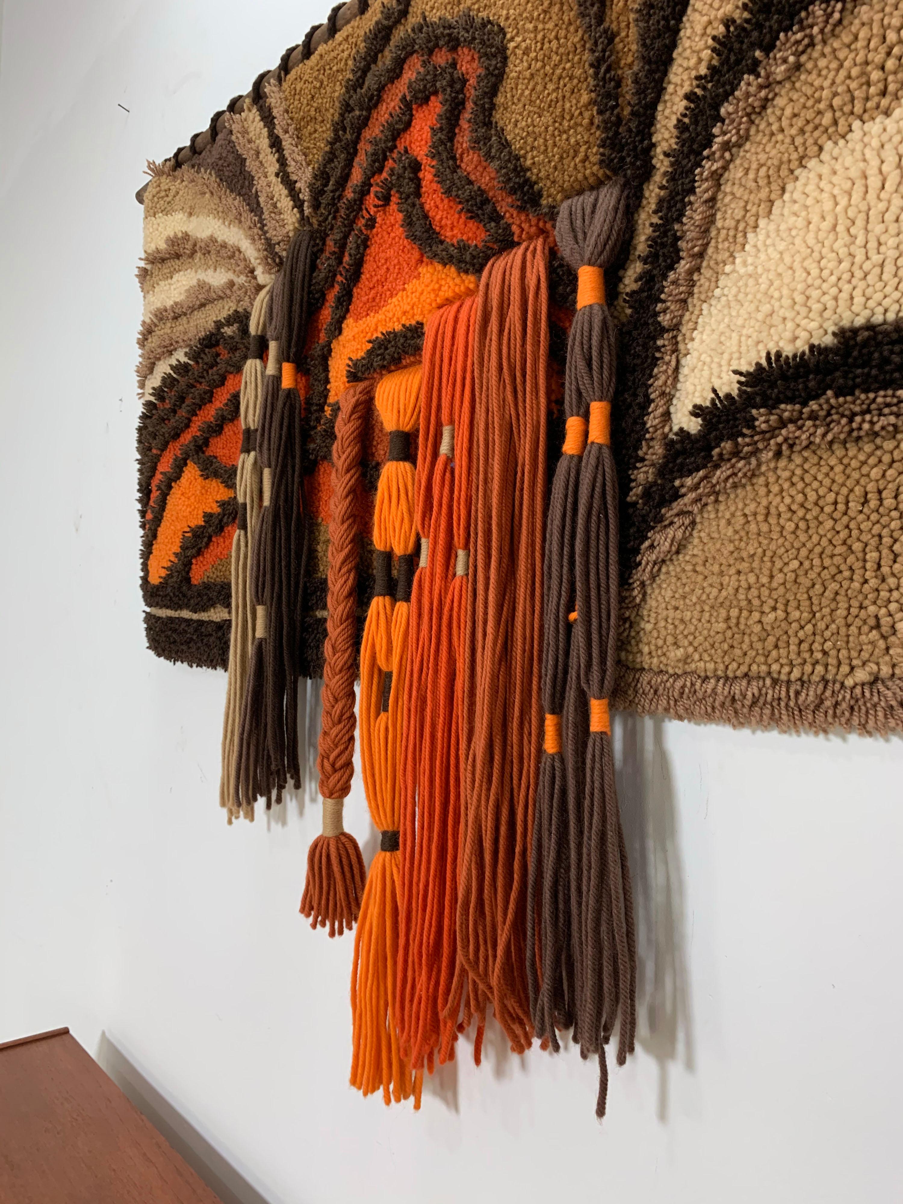 Mid Century Textile Wall Art Gallery | serenedominic.com