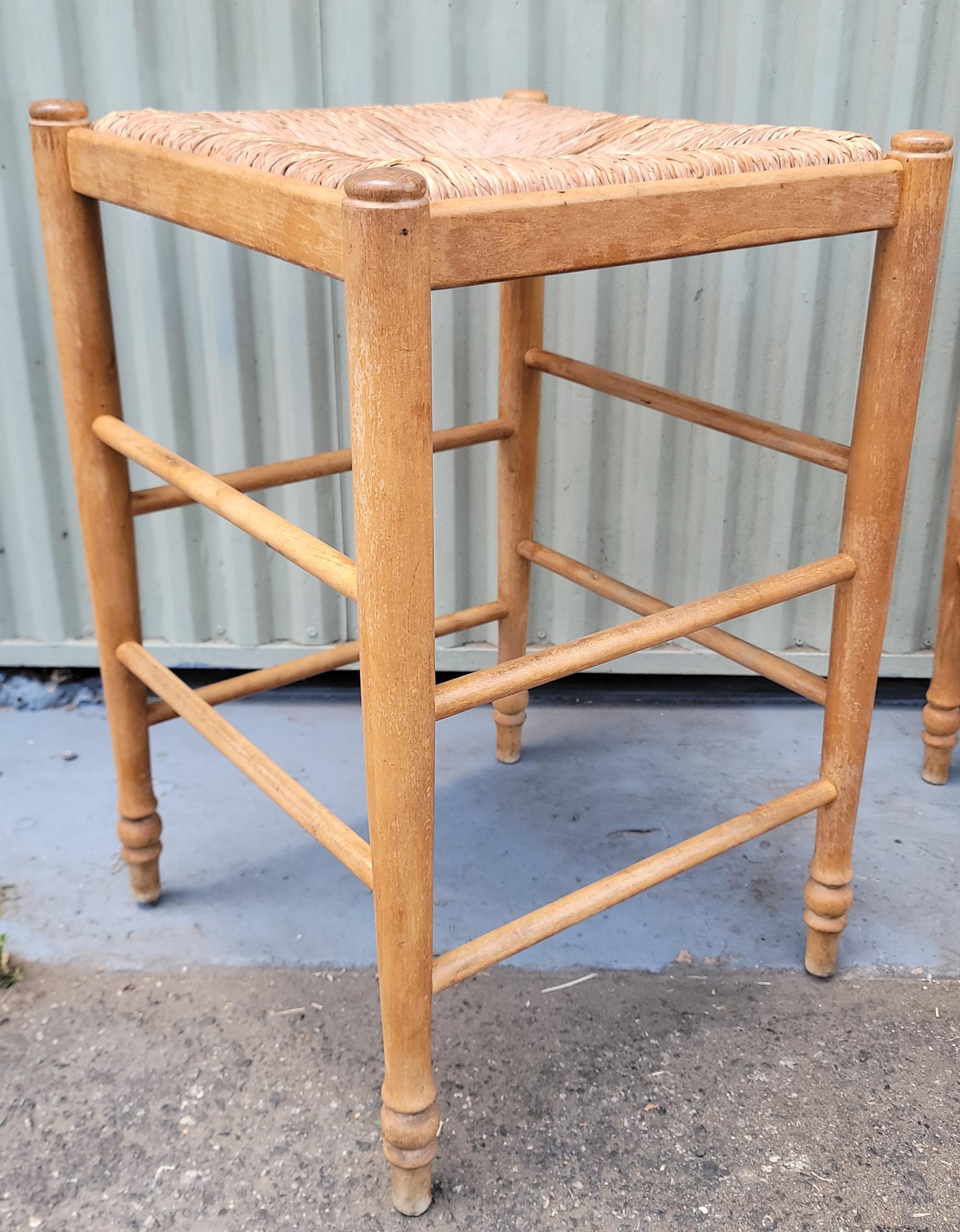 Mid Century Hand Made Bar Stools For Sale 3