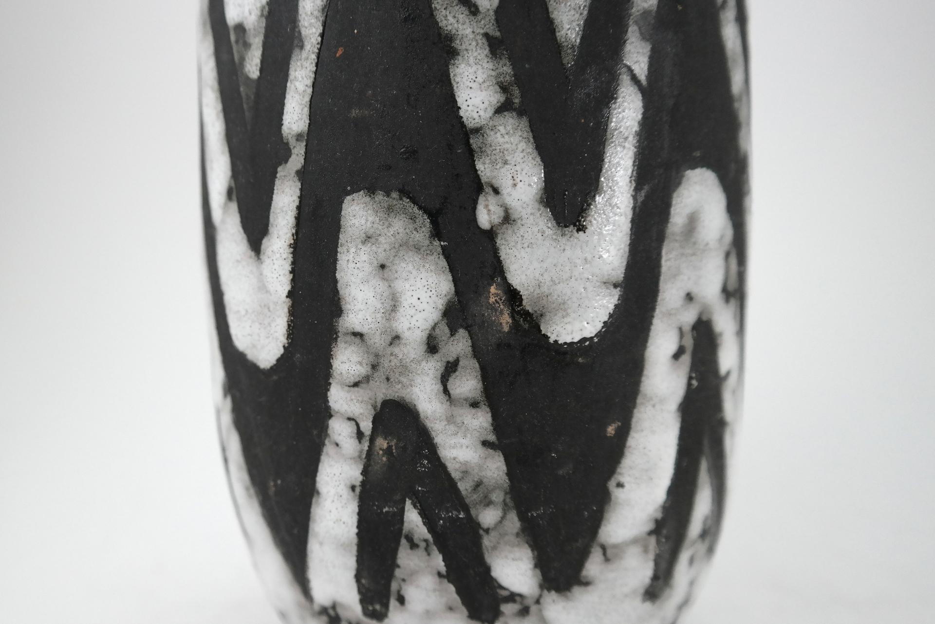 Midcentury Handmade Ceramic Vase, 1970s 1