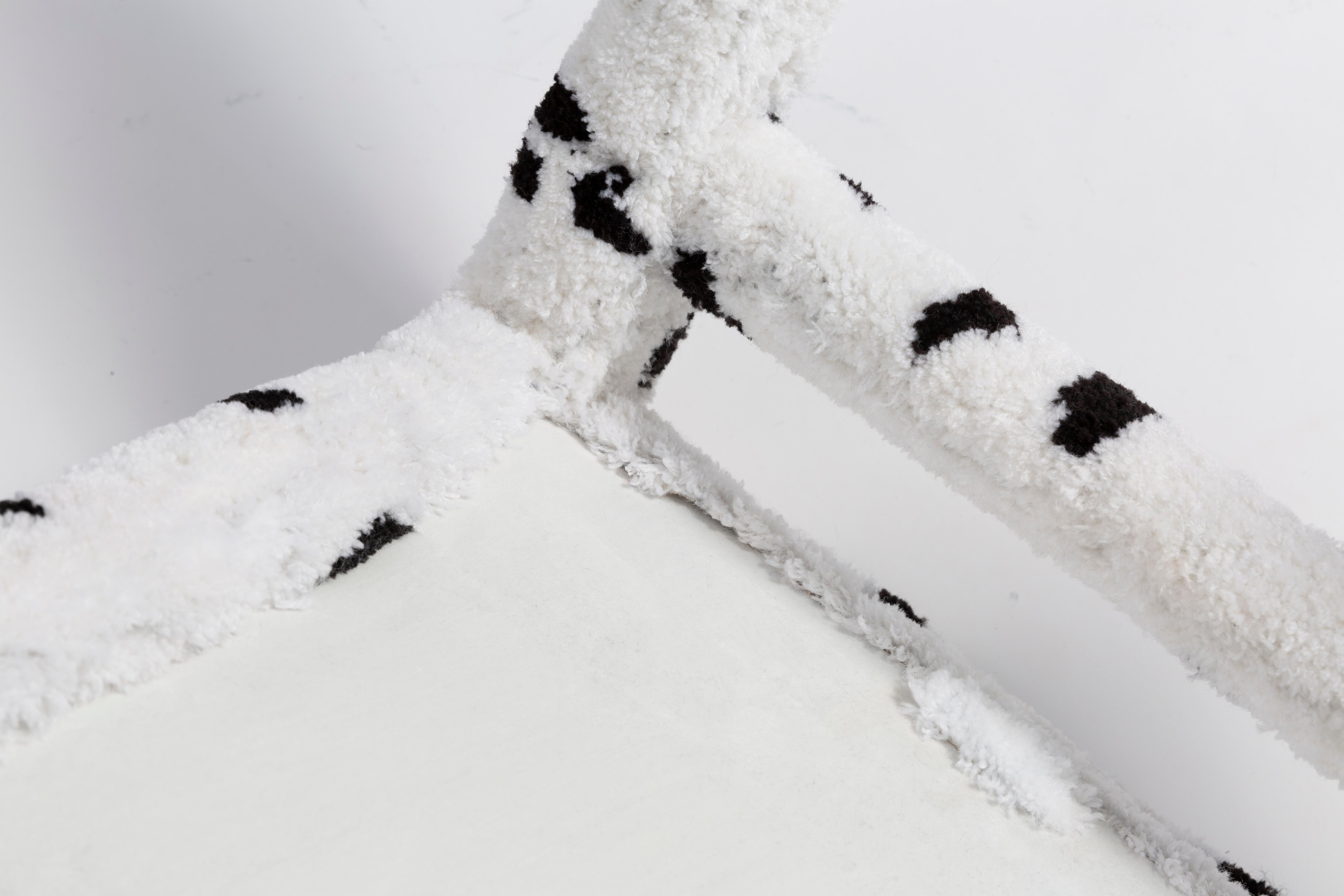 Chaise Dalmatienne tuftée à la main, Rajmund Halas, Pologne, années 1960 en vente 4