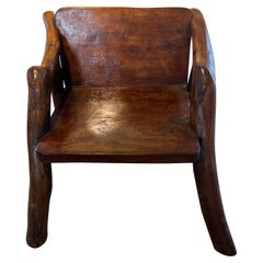 Mid Century Handmade Rustic Tree Branch Chairs '2 Available' Sold Individually
