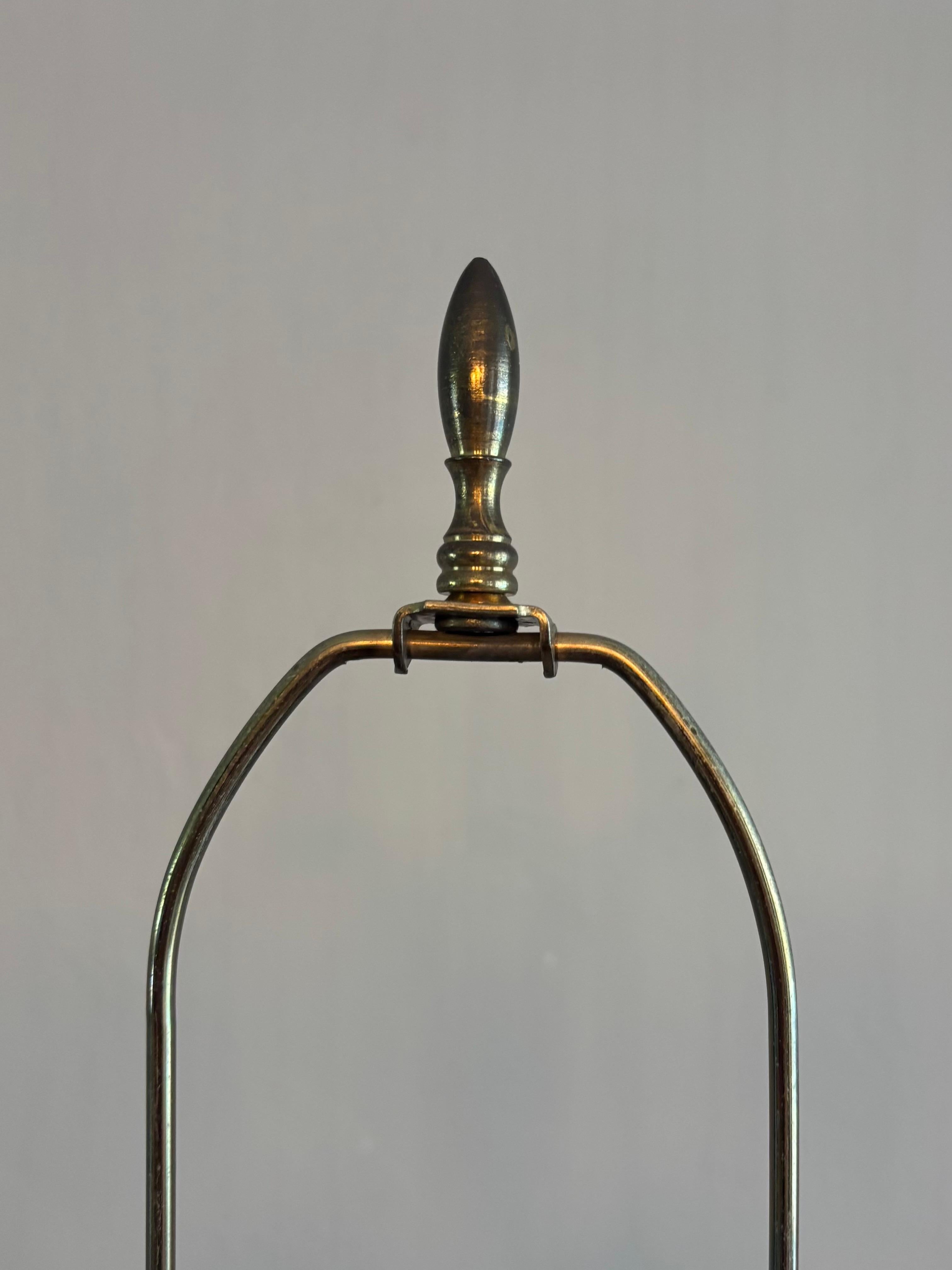 Mid Century Handmade Studio Ceramic Table Lamps, a Pair For Sale 3