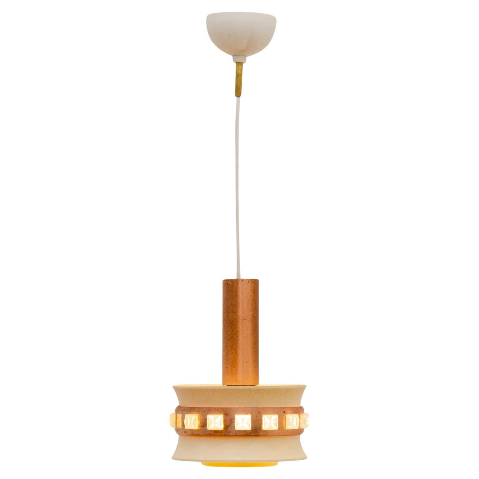 Lampe suspendue du milieu du siècle, Tchécoslovaquie, années 1970 en vente