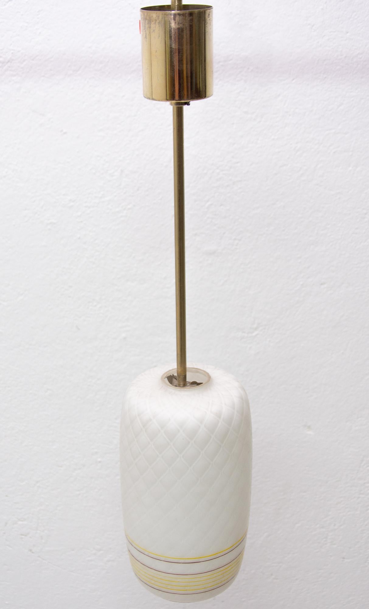 20th Century Midcentury Hanging Lamp-Pendant, 1960s, Czechoslovakia For Sale