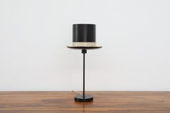 Lampada a cappello di metà secolo di Hans-Agne Jakobsson per Markaryd in nero