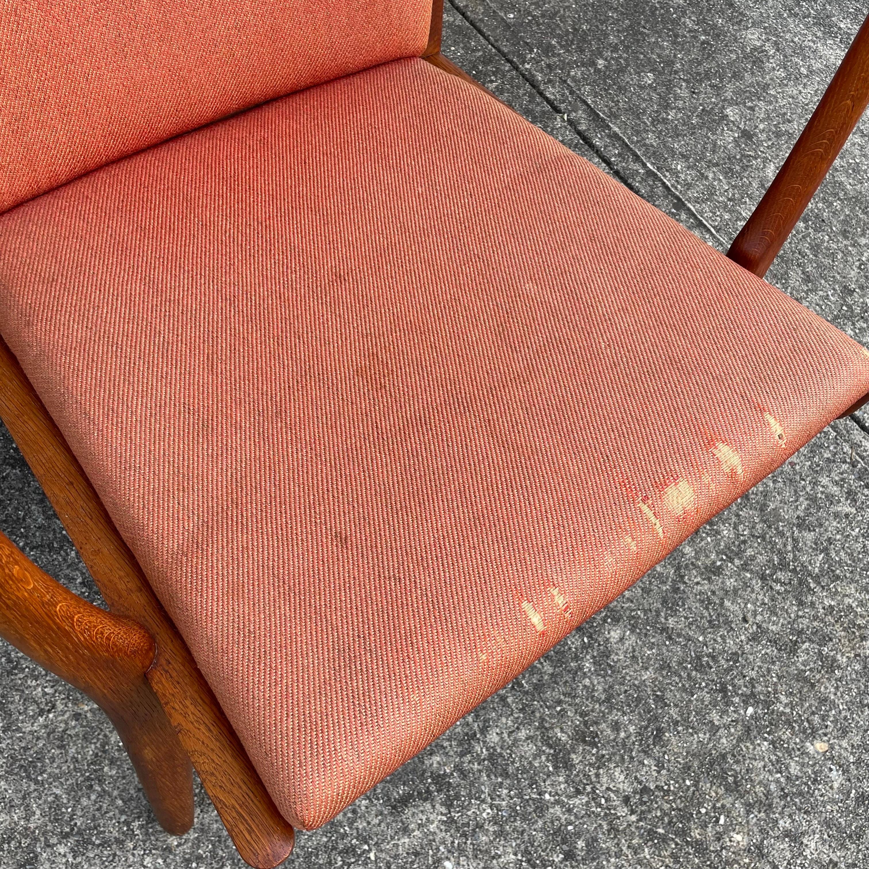 Mid Century Hans J. Wegner AP16 Lounge Chair, Original Vintage Condition 2