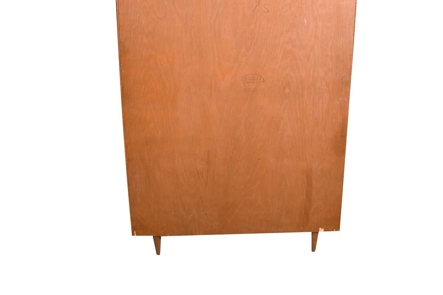 Midcentury Harmony House China Cabinet Hutch For Sale at