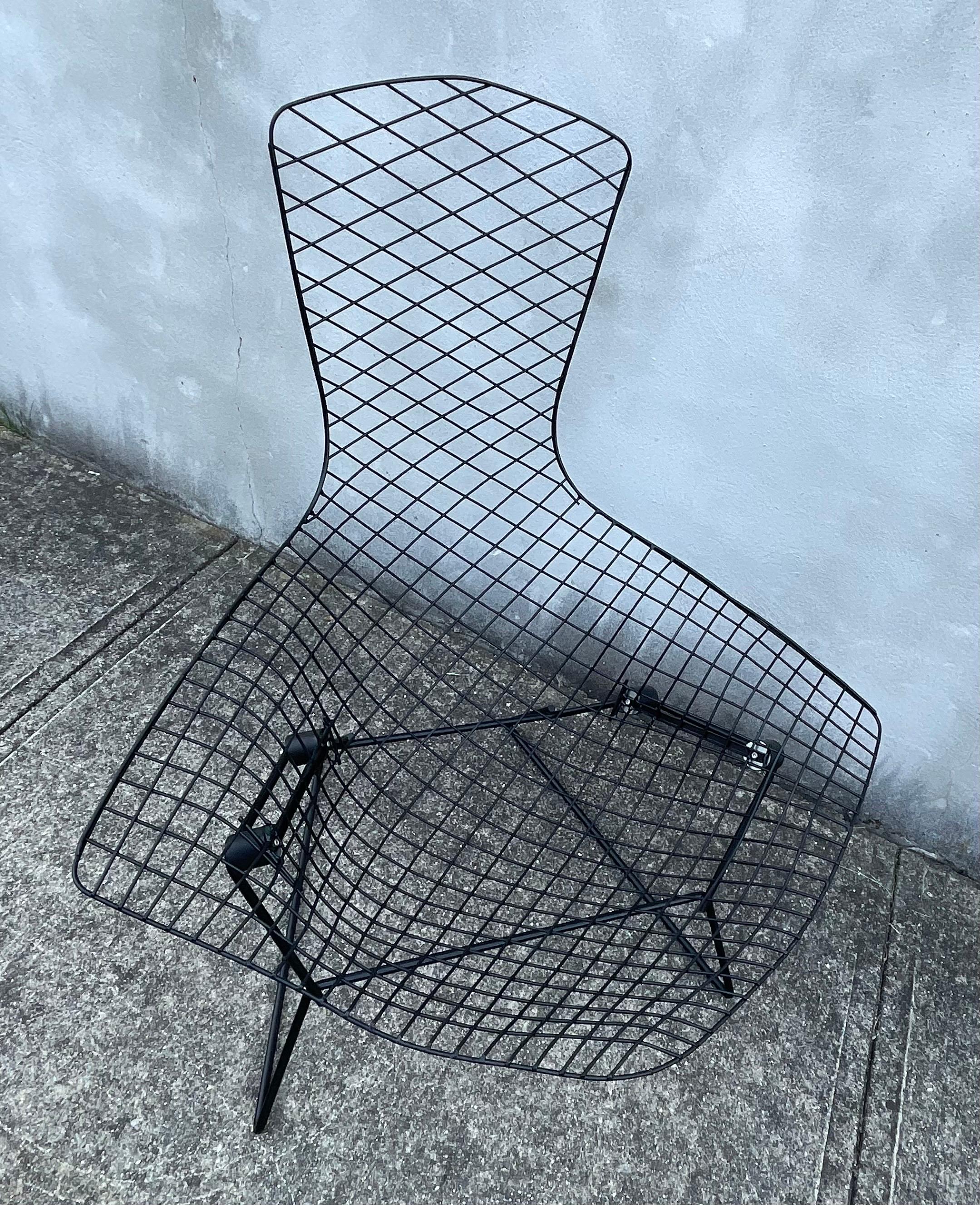 Mid-Century Modern Black Lounge Chair 