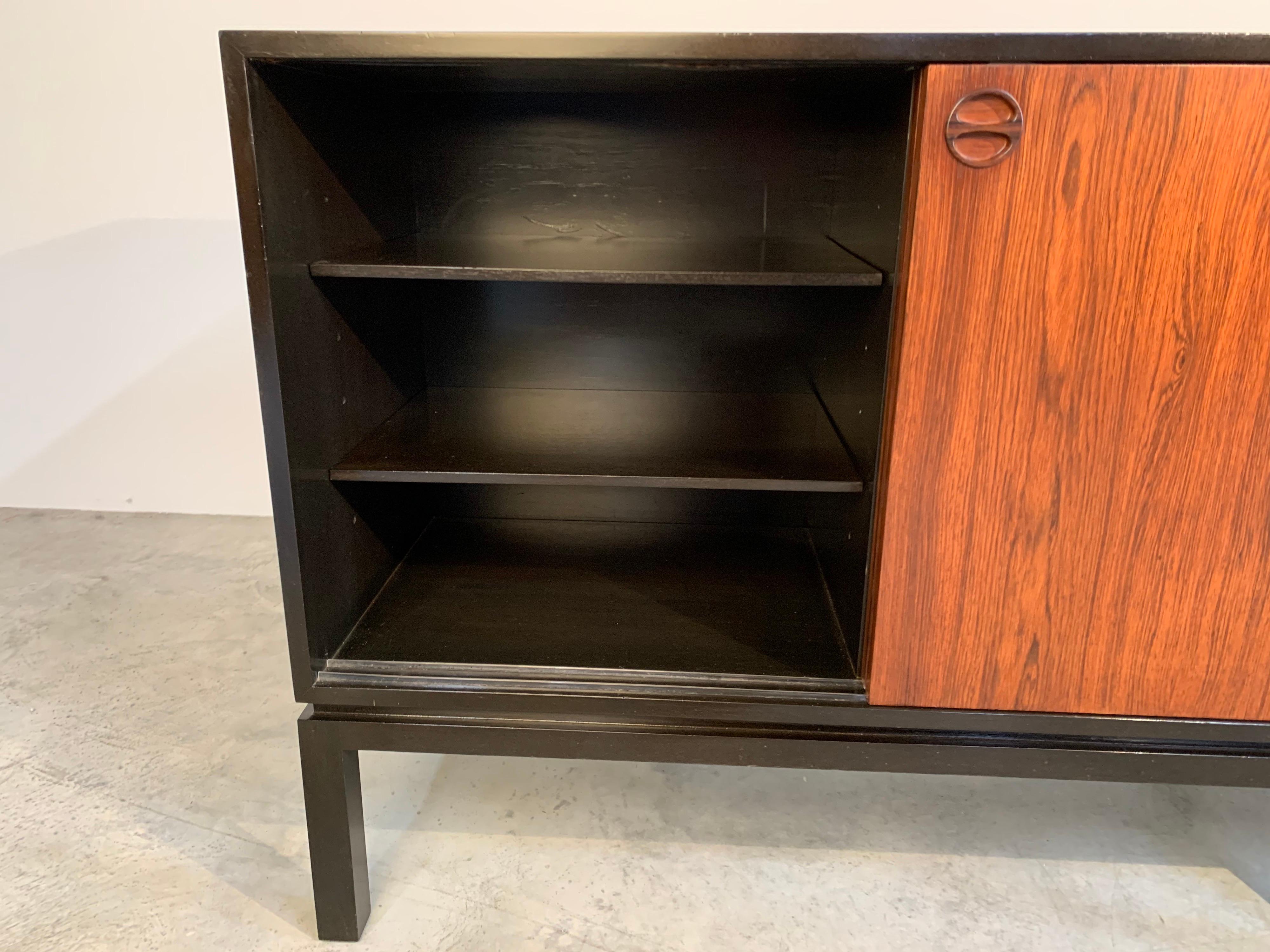 Midcentury Harvey Probber Brazilian Rosewood and Mahogany Credenza 4