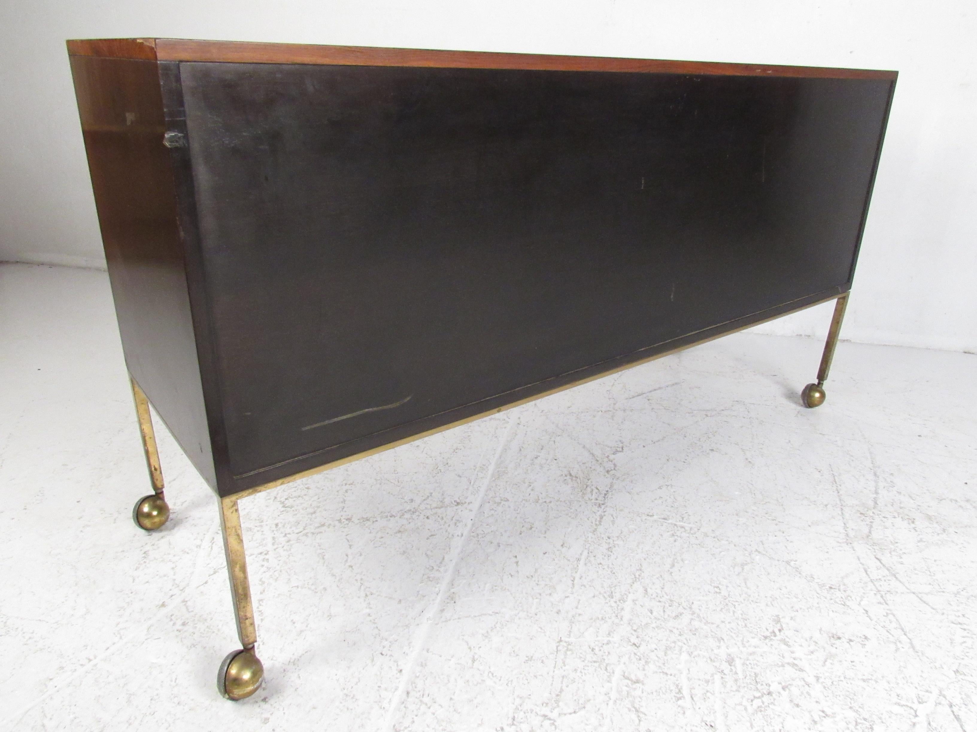 Midcentury Harvey Probber Office Credenza In Good Condition In Brooklyn, NY