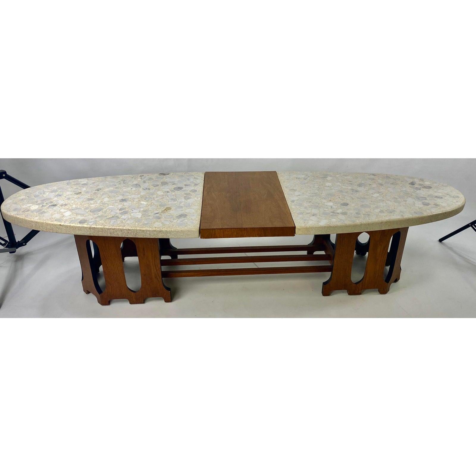 Mid-Century Harvey Probber style Terrazzo Marble-Top Coffee Table 4