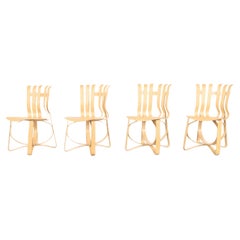 Mid-Century “Hat Trick” Dining Room Chairs by Frank Gehry for Knoll