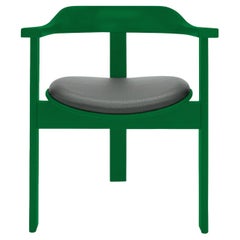 Mid Century, Haussmann Armchair, Green, by Robert & Trix Haussmann, Design 1964
